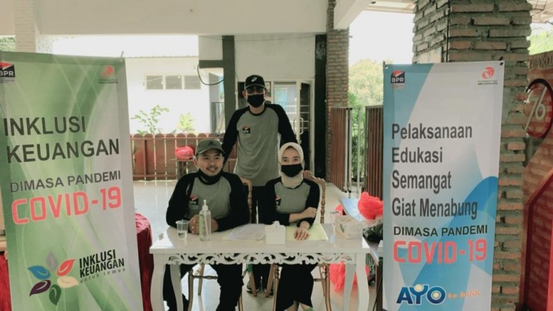 Pelaksanaan Edukasi semangat giat menabung selama Pandemi COVID-19